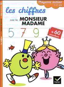 Les chiffres avec les monsieur madame - moyenne section - 4/5 ans