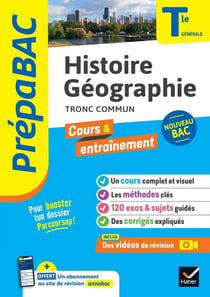 Prépabac cours & entraînement : histoire-géographie, tronc commun - terminale générale