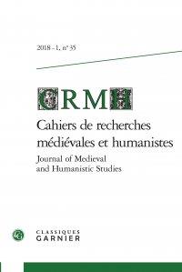 Cahiers de recherches médiévales et humanistes n.35