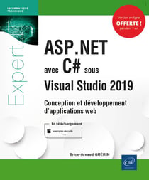 ASP.NET avec C# sous Visual Studio 2019 - conception et développement d'applications Web