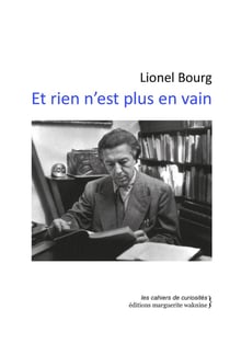Et rien n'est plus en vain