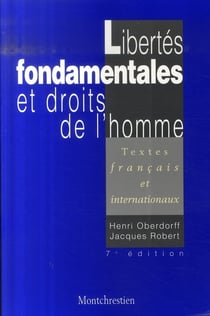 Libertés fondamentales et droits de l'homme (7e édition)