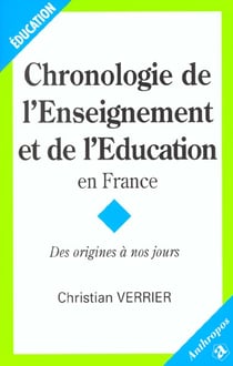 CHRONOLOGIE DE L'EDUCATION ET DE L'ENSEIGNEMENT EN FRANCE