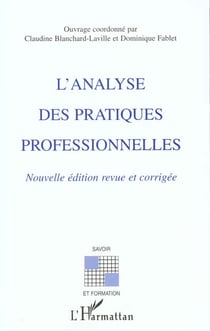 L'analyse des pratiques professionnelles