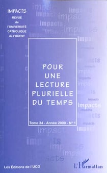 Pour une lecture plurielle du temps