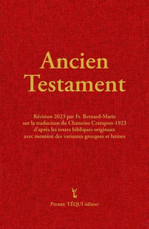 Ancien testament  : crampon 1923 - 2023