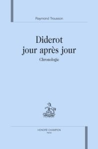 Diderot jour après jour - chronologie
