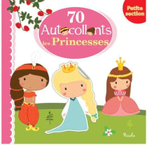 70 autocollants - les princesses