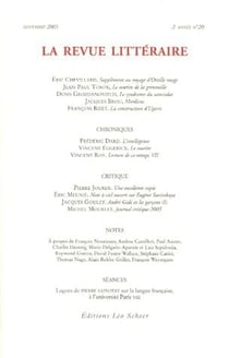 LA REVUE LITTERAIRE n.19