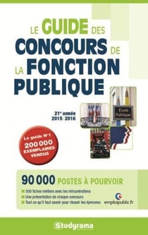 Le guide des concours de la fonction publique