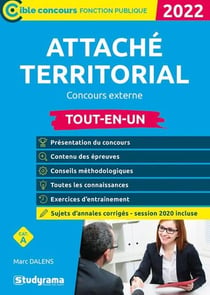 Attaché territorial : concours externe (édition 2021/2022)
