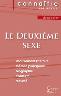 Fiche de lecture, le deuxième sexe Tome 1 de Simone de Beauvoir - analyse littéraire de référence et résumé complet