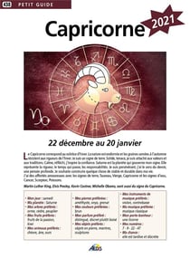 Je suis capricorne