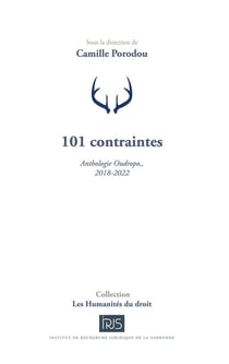 101 contraintes : Anthologie Oudropo,, 2018-2022