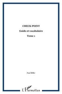 Check-point t.1 - guide et vocabulaire