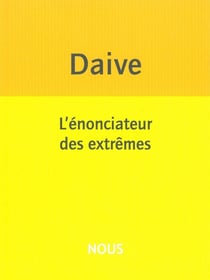 L'énonciateur des extrêmes