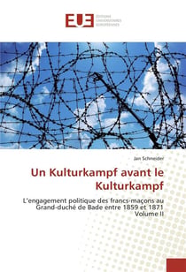 Un kulturkampf avant le kulturkampf