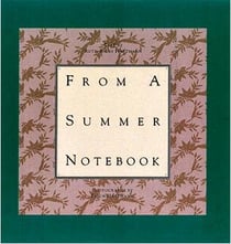 Erich et ruth bains hartmann : from a summer notebook