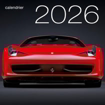 Calendrier mural : Voitures de rêve (édition 2026)