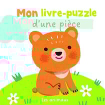 Mon livre-puzzle d'une pièce : Les animaux
