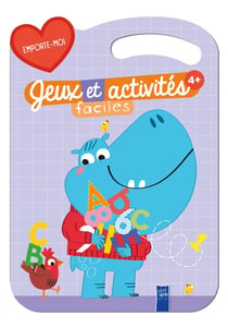 Jeux et activités faciles : Hippopotame