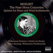 4 Concertos Pour Cor - Quintette Pour Piano And Instruments A Vent