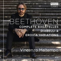 Beethoven : intégrale des bagatelles - variations Diabelli et eroica. Maltempo.