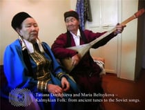 Kalmykian archaic and soviet folk
