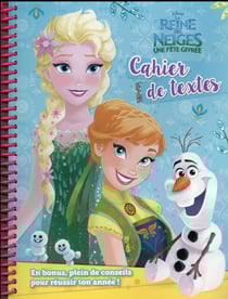 La reine des neiges - cahier de texte