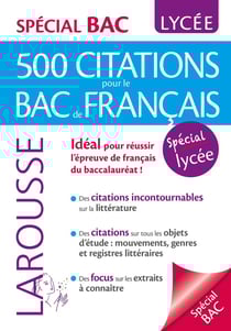 500 citations pour le bac de français