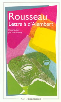 Lettre a m. d'alembert sur son article - geneve