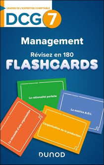 DCG 7 : Management - Révisez en 180 flashcards
