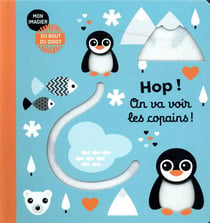 Mon imagier du bout du doigt - hop ! on va voir les copains