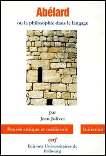 Abélard ou la philosophie dans le langage