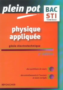 Physique appliquée, gestion electrotechnique