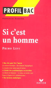 Si c'est un homme de Primo Lévi