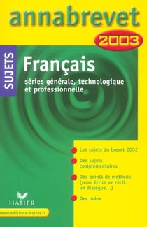 Annabrevet - francais - sujets