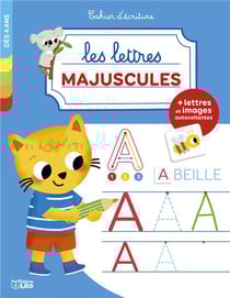 CAHIER D'ECRITURE LETTRES MAJ