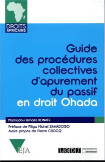 Guide des procédures collectives d'apurement du passif en droit Ohada