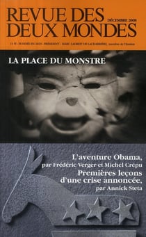 La place du monstre - l'aventure obama - premières leçons d'une crise annoncée