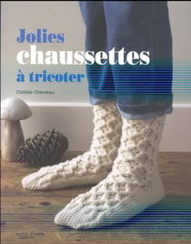 Jolies chaussettes à tricoter