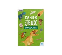 Cahier de jeux : Dinosaures : Apprendre l'histoire en s'amusant