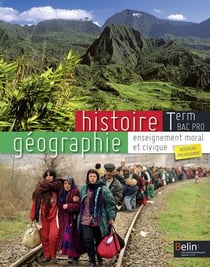 BELINBACPRO : histoire-géographie - enseignement moral et civil - terminale - bac pro - livre de l'élève