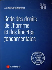 Code des droits de l'Homme et des libertés fondamentales (édition 2020)