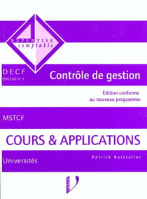 D.e.c.f.n.7 controle de gestion