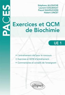 Exercices et qcm de biochimie
