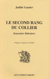 La second rang du collier - souvenirs littéraires