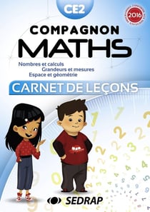 Compagnon maths : COMPAGNON MATHS - CARNET DE LECON - CE2