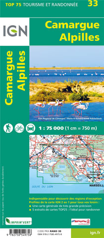 Top75033 Camargue/Alpilles 1/75.000