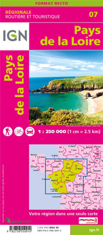 Nr07 Pays De La Loire  1/250 000